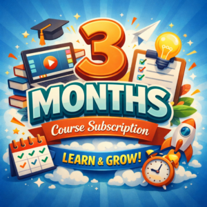 3 months subscription
